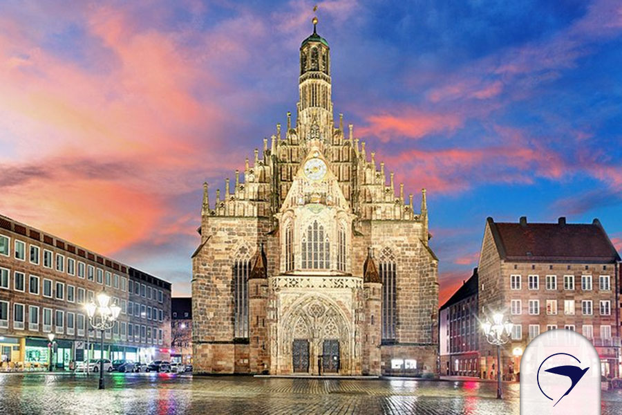 کلیسای بانوی ما، از جاهای دیدنی Nuremberg