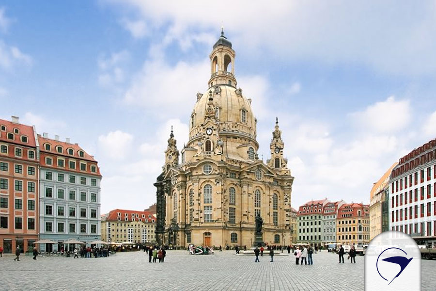کلیسای Frauenkirche از جاهای دیدنی Dresden