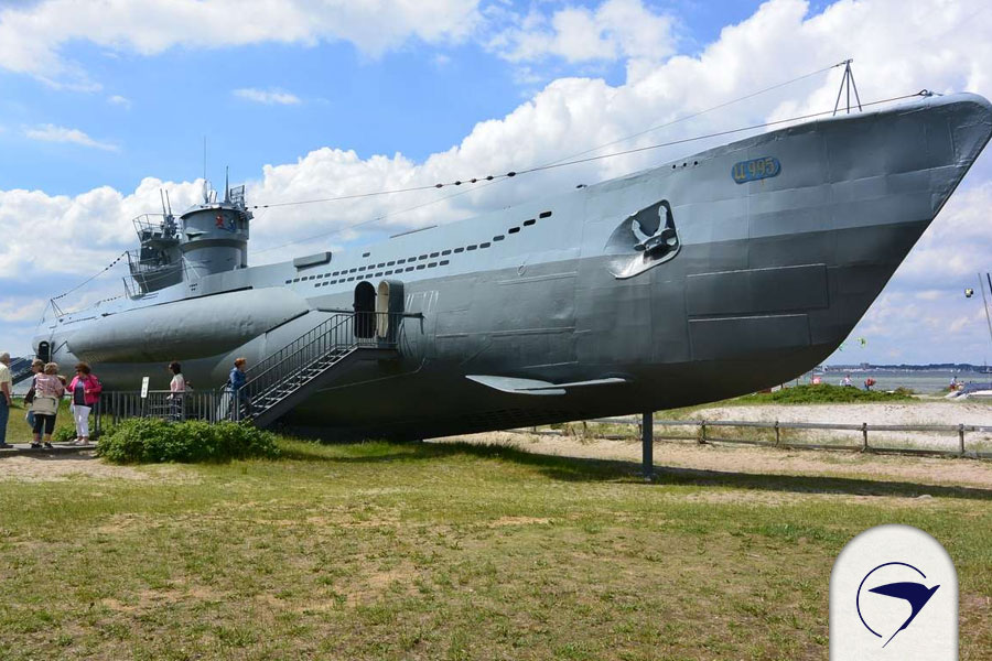 زیردریایی آلمانی از جاهای دیدنی کیل